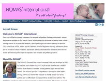 Tablet Screenshot of nomasinternational.org